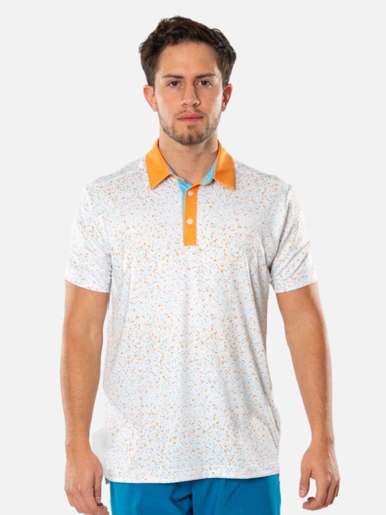 Classic Polo Orange Confetti