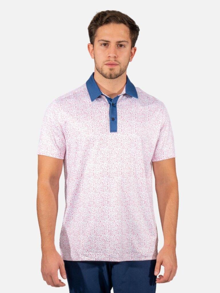 Classic Polo Abstract Magenta